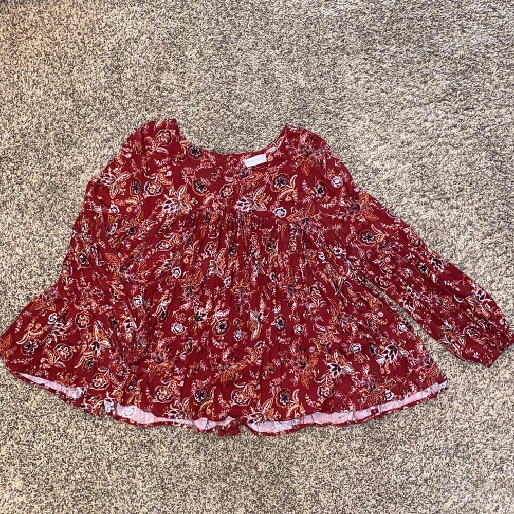 Altar’d State floral blouse!